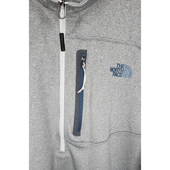 The North Face Canyonlands 1/2 Zip Pullover Fleece Jacket Mens Size XXL Gray - Picture 3 of 10